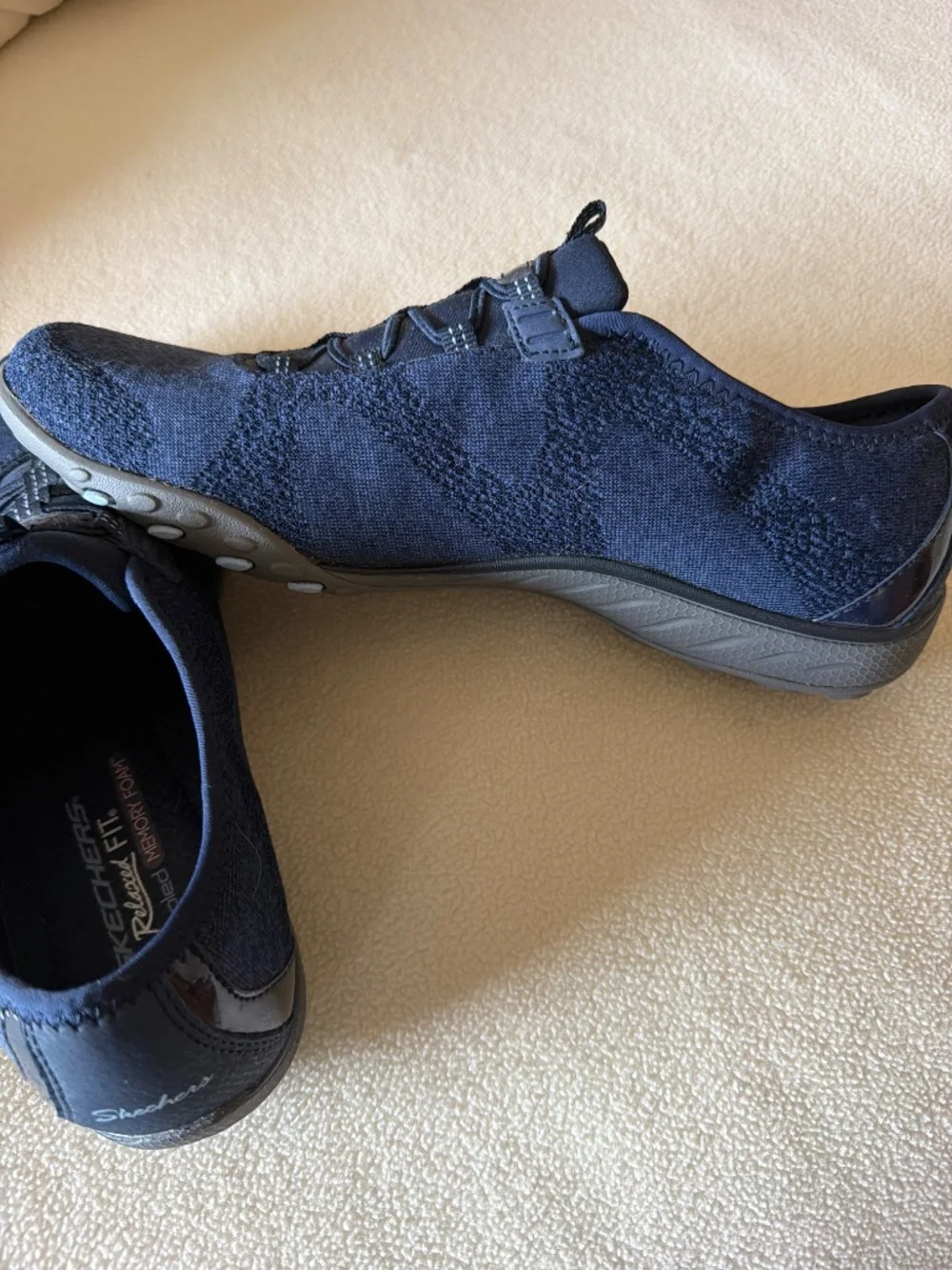 Sketchers Blue Shoe